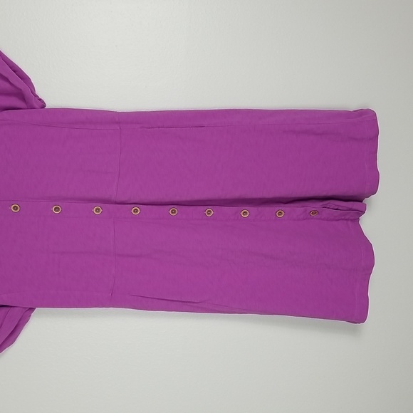 Soft Surroundings Filipa Shirtdress Fuchsia Size Small - Picture 5 of 16
